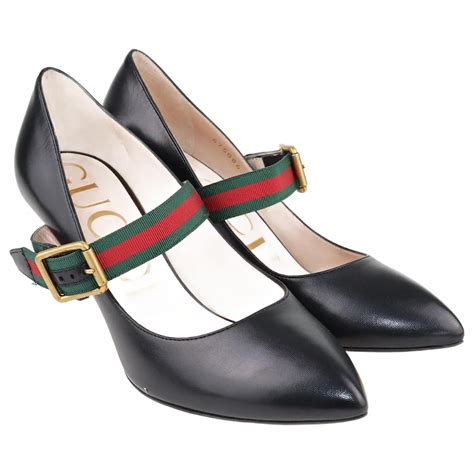 gucci mary jane pumps|gucci sylvie leather.